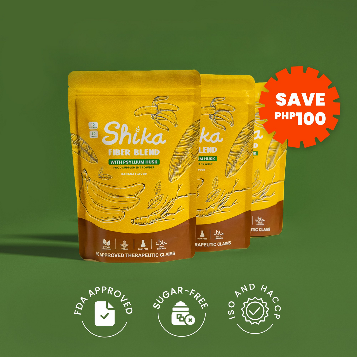 🍌 SHIKA FIBER BLEND