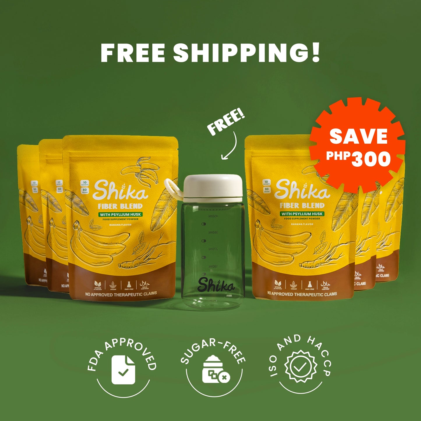 🍌 SHIKA FIBER BLEND