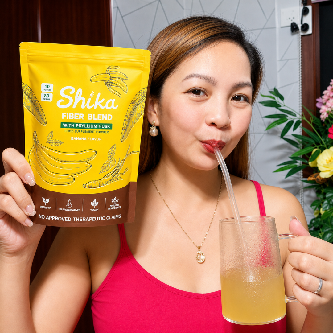 🍌 SHIKA FIBER BLEND: 6 Pouches