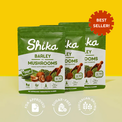 BARLEY AND MUSHROOMS