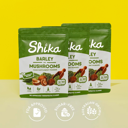 BARLEY AND MUSHROOMS
