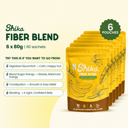 🍌 SHIKA FIBER BLEND: 6 Pouches